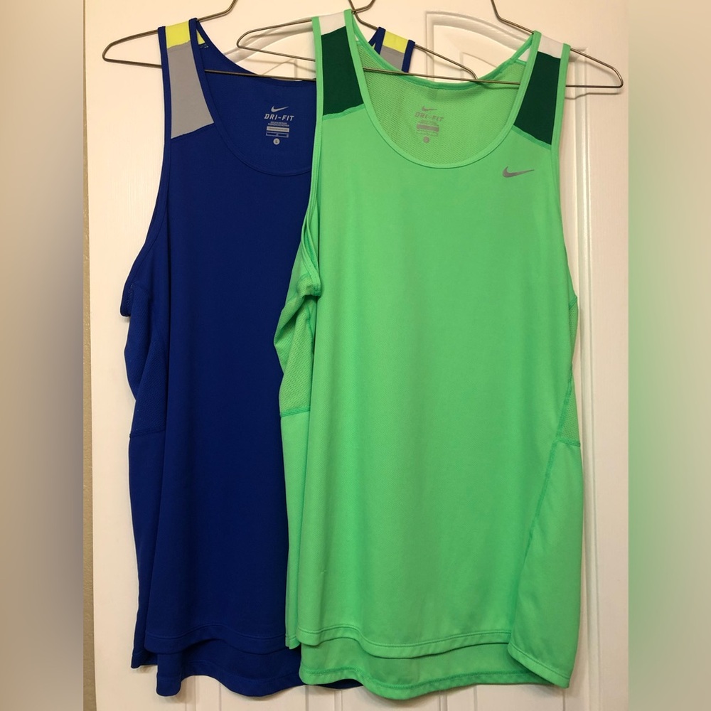 Men’s Nike Dri-fit L running shirt - Size Large. Bundle of 2